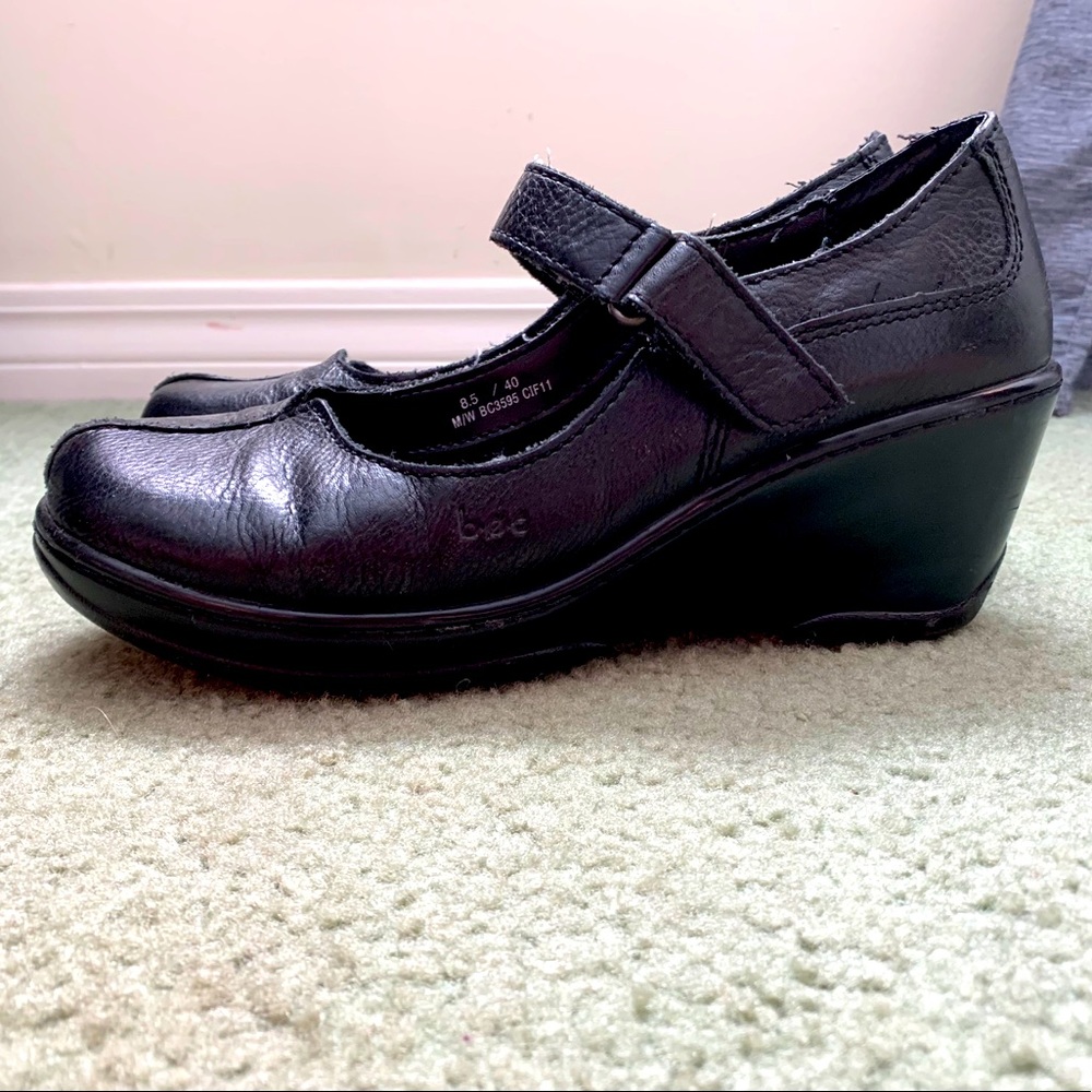 Leather BOC clogs